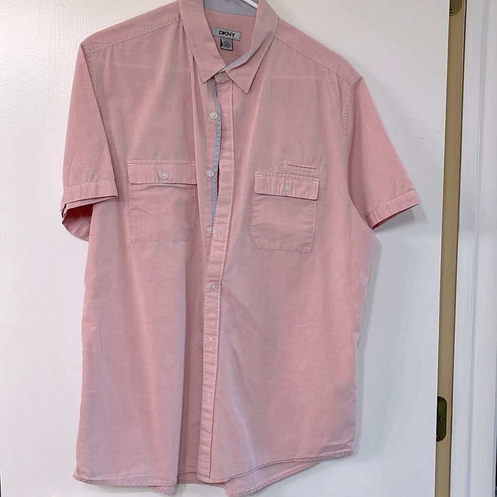 DKNY button down shirt size L